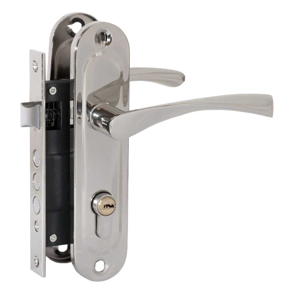 Изображение товара Замок врезной BASARA 1023 NI никель для дверей