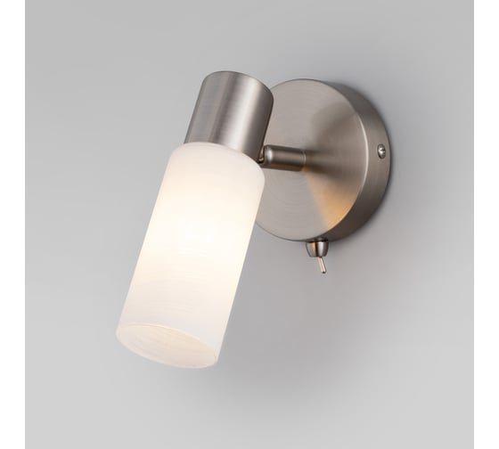 Изображение товара Настенный светильник Eurosvet 20043 1 сатин никель 00000077096