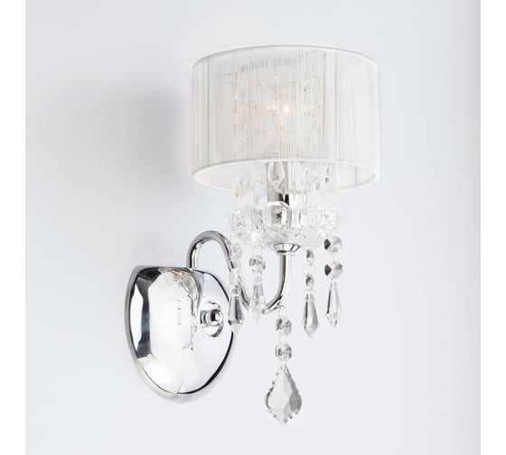 Изображение товара Настенный светильник Eurosvet 2045 1 хром белый 00000053358