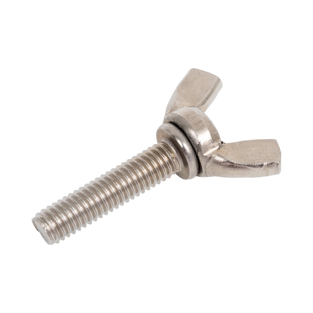 Изображение товара Винт STARFIX М6x25мм барашковый из нержавеющей стали А2