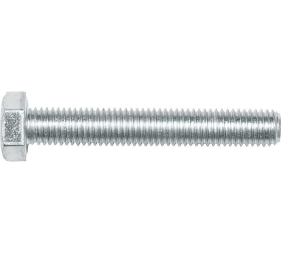 Изображение товара Болт STARFIX М4х10мм шестигранный, цинк, класс прочности 5.8, DIN 933, 500шт SMC1-11463-500