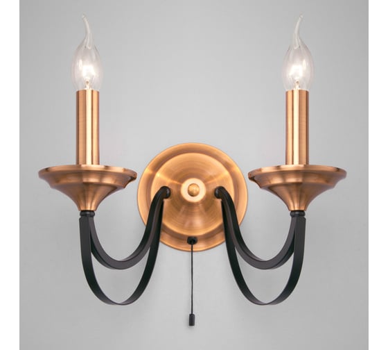 Изображение товара Настенный светильник Eurosvet 60098 2 черный a045209