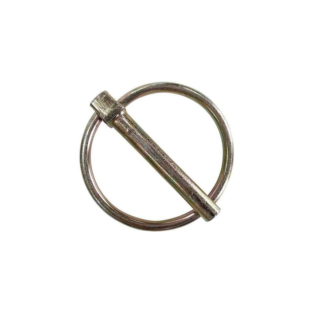 Изображение товара Шплинт ЦКИ с кольцом DIN11023 D6 L=42мм цинк желтый 10шт