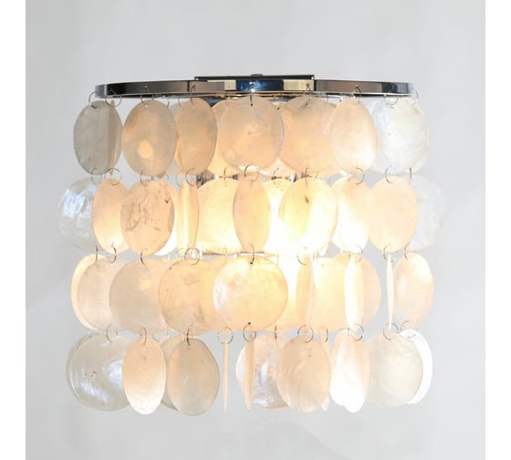 Изображение товара Настенный светильник Eurosvet 60084 2 хром перламутр a043152