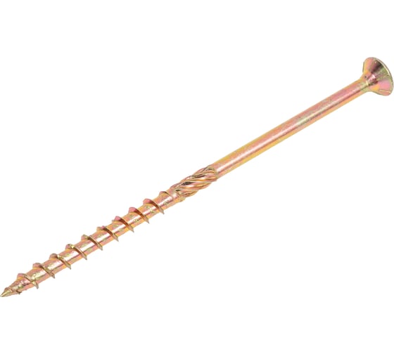 Изображение товара Шуруп конструкционный STARFIX 6.0х120мм по дереву, потай, T30 80шт SMC2-69008-80