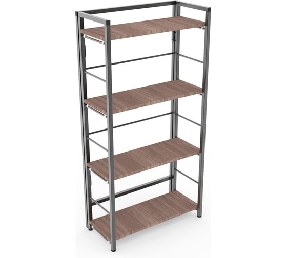 Изображение товара Стеллаж ТИТАН МЕТА СЛС-1/1200, ясень тёмный шимо 4670026243284