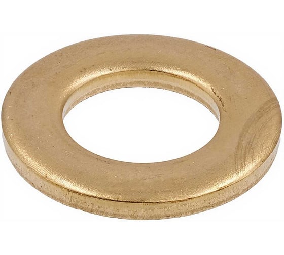 Изображение товара ШАЙБА ЦКИ DIN125A М14 латунь 10шт 45205