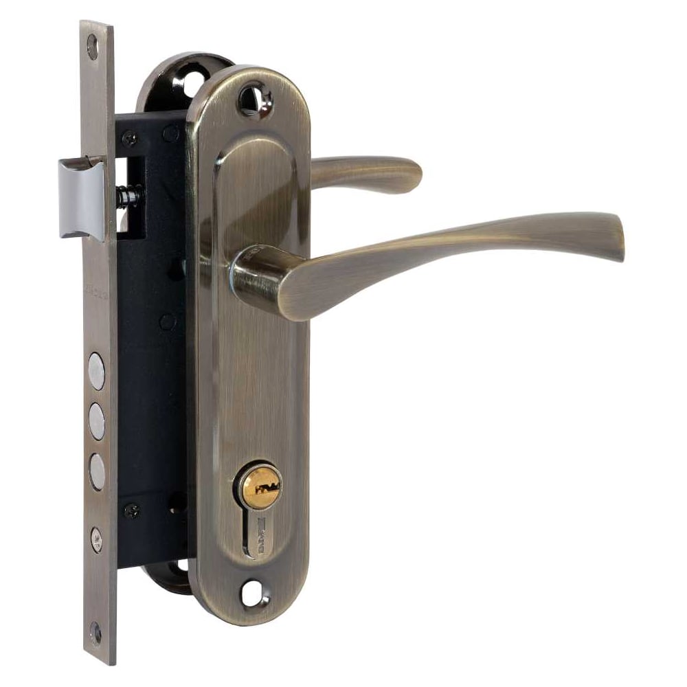 Изображение товара Замок врезной BASARA 1523 AB для межкомнатных и входных дверей