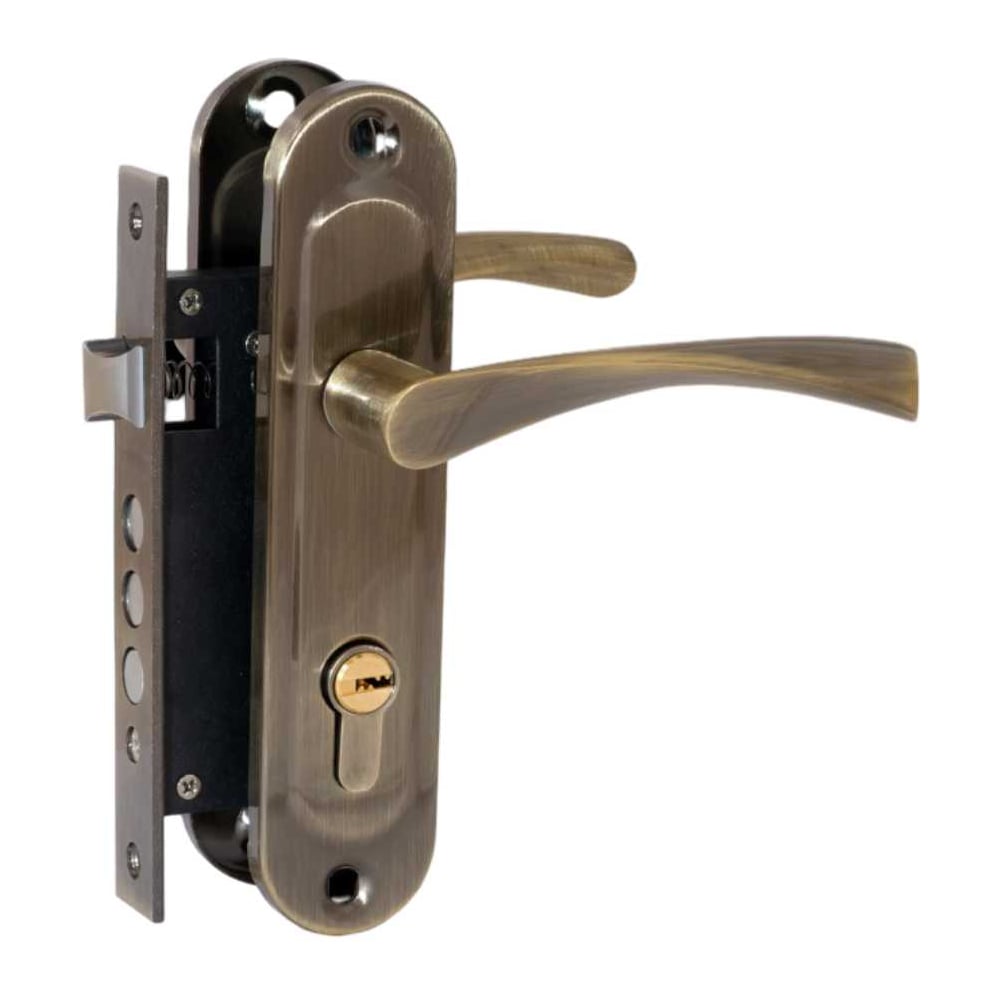 Изображение товара Замок врезной BASARA 1023 AB бронза для дверей