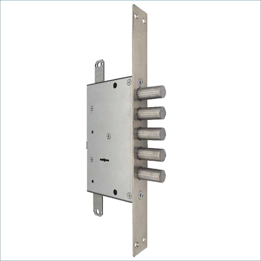 Изображение товара Замок МЕТТЭМ ЗВ8 518.Т-П 0251 врезной сувальдный для металлических дверей
