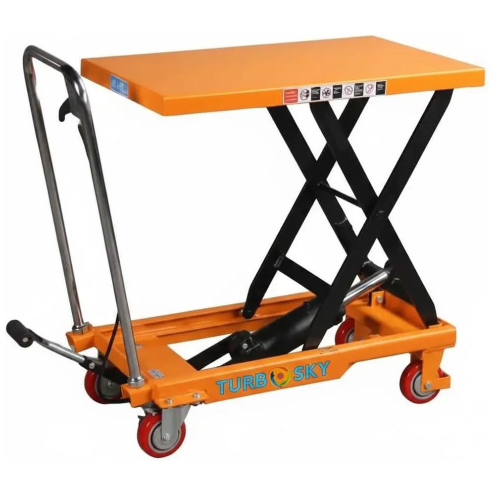 Изображение товара Подъемный стол Turbosky 500кг 1500мм гидравлический для дома и работы