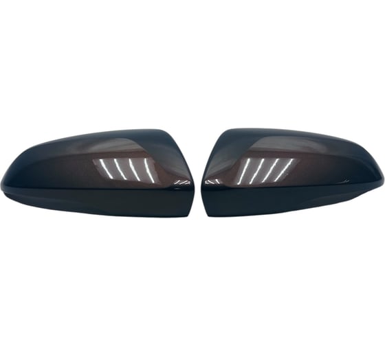 Изображение товара Накладки на зеркала комплект на 2180 / MIRR / цвет Фантом 496 темно-серый, облицовка корпуса зеркала комплект (правая+левая) ООО "ПРОГРЕССТЛТ" КТОК2180Ф