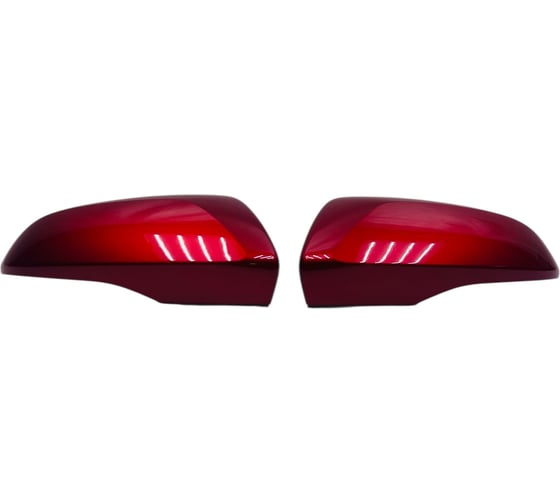 Изображение товара Накладки на зеркала комплект на 2180 / MIRR / цвет Сердолик 195 красный / облицовка корпуса зеркала комплект (правая+левая) ООО "ПРОГРЕССТЛТ" КТОК2180СЕР