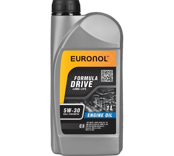 Изображение товара Моторное масло EURONOL DRIVE FORMULA LL 5w-30, С3, 1 л 80008