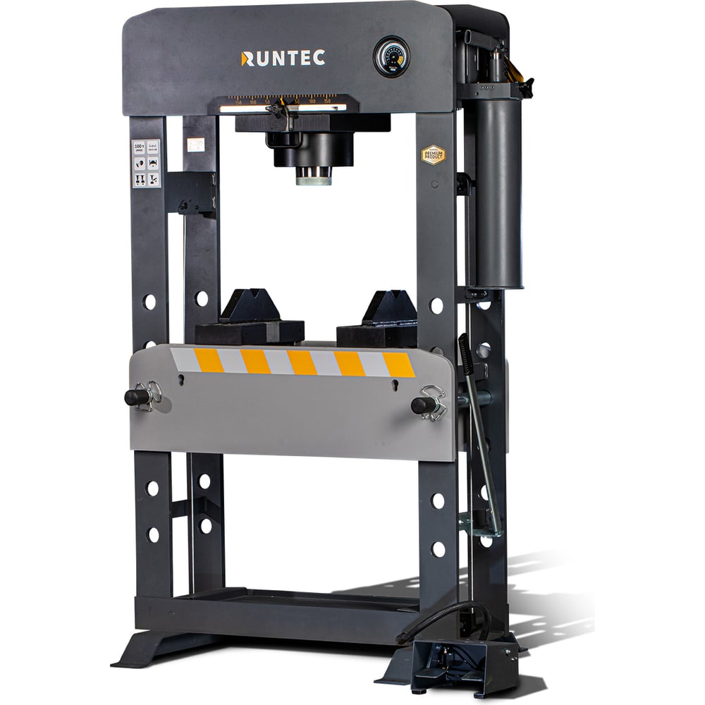 Изображение товара Пневмогидравлический профессиональный пресс RUNTEC RT-SP100A 100 тонн