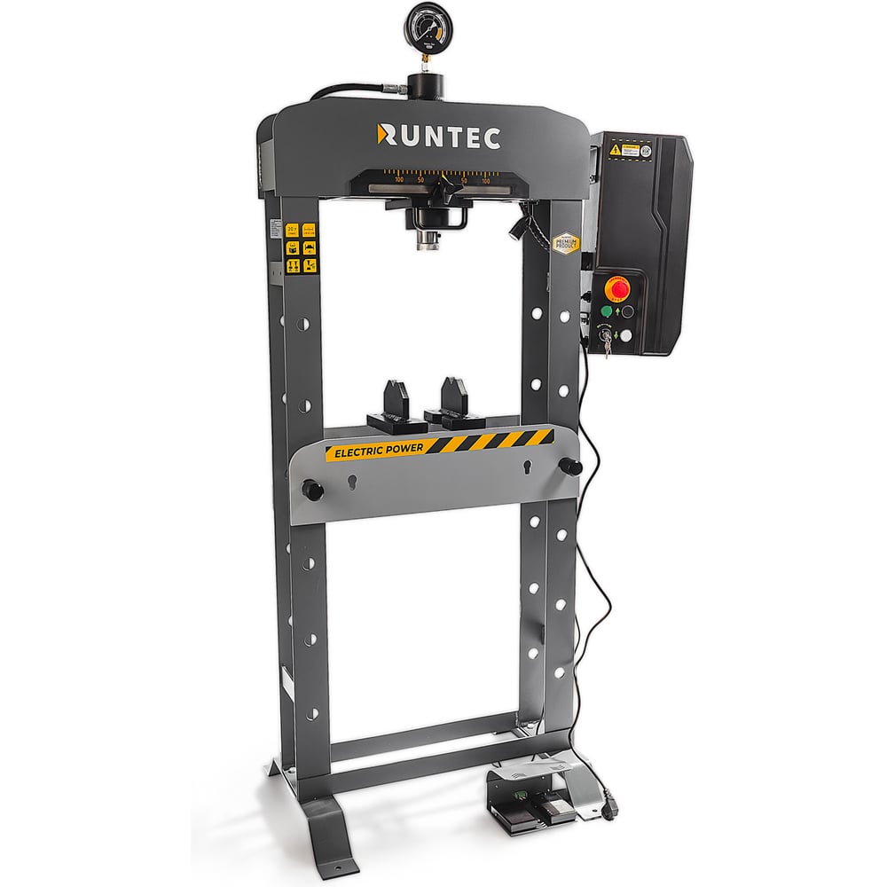 Изображение товара Профессиональный электрогидравлический пресс RUNTEC RT-SP-ET20S 20 тонн для промышленной работы