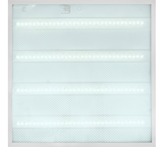 Изображение товара Универсальная светодиодная панель OGM "Армстронг", 36Вт, 3300Лм, 6500К, 595х595х19мм. O42-002