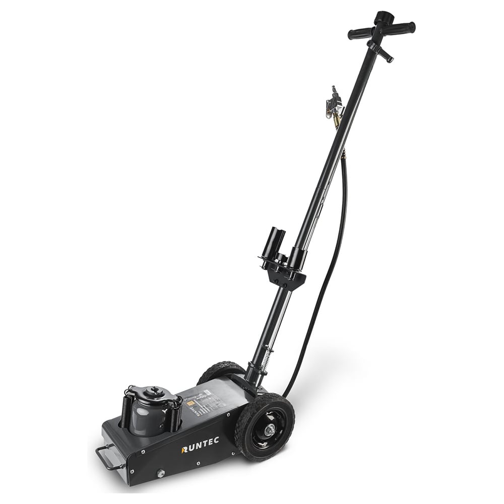 Изображение товара Пневмогидравлический подкатной домкрат RUNTEX RT-PNJ22 22 тонн профессиональный