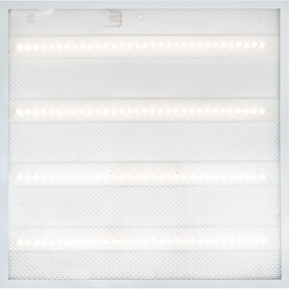 Универсальная светодиодная панель OGM, размер 595.000, цвет естественный белый (3300 - 5000 к) O42-001 Армстронг - фото 1