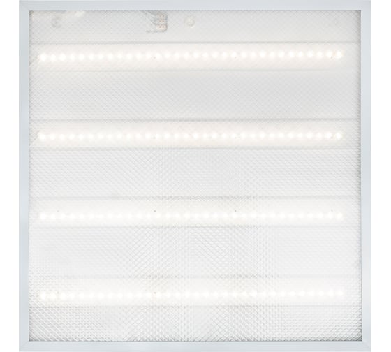 Изображение товара Универсальная светодиодная панель OGM "Армстронг", 36Вт, 3300Лм, 4000К, 595х595х19мм. O42-001