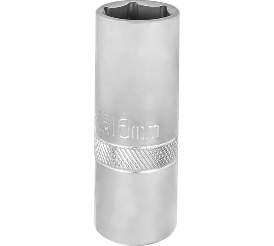 Изображение товара Головка свечная Rockforce 16мм 1/2 (6гр.) (к-т 10шт.) RF LIGHT-807416/к-т 10шт/(63126)