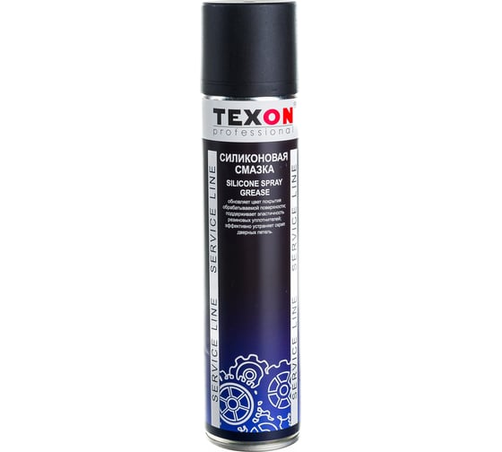Изображение товара Силиконовая смазка Texon Proffesional 400 мл, аэрозоль 1111260