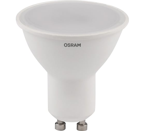 Изображение товара Набор ламп светодиодных OSRAM 5 шт LED Value PAR16, 480лм, 6Вт (замена 50Вт), 4000К, GU10 4099854319884