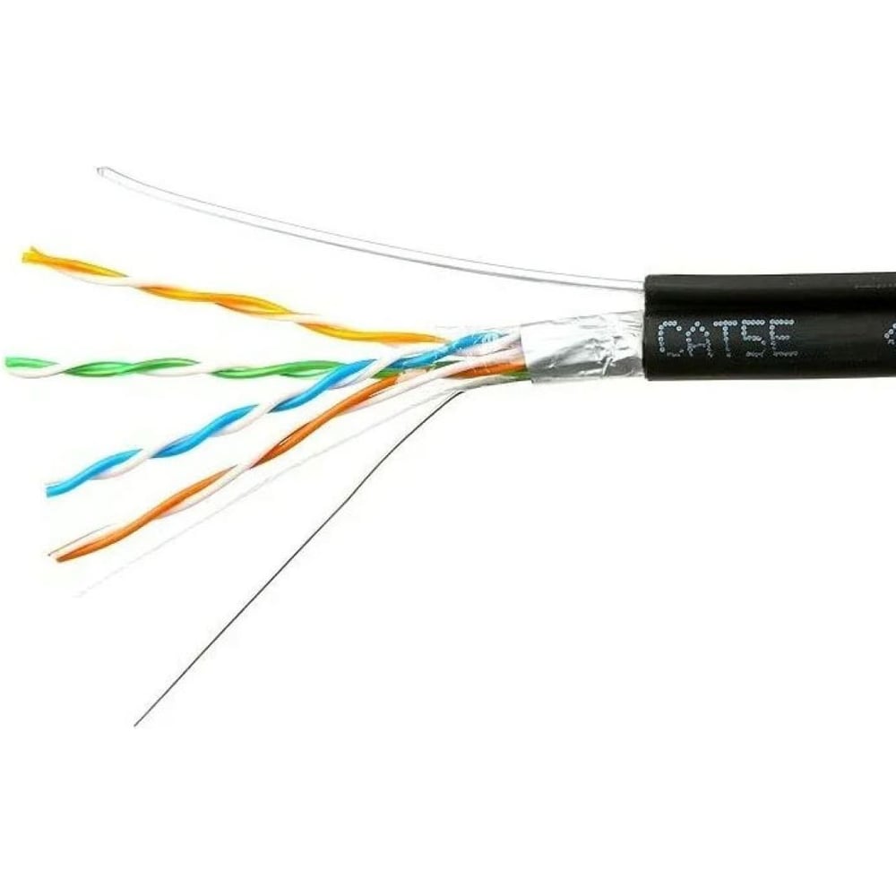 Изображение товара Кабель SkyNet Premium FTP outdoor 4x2x0.51 на тросу, 100м