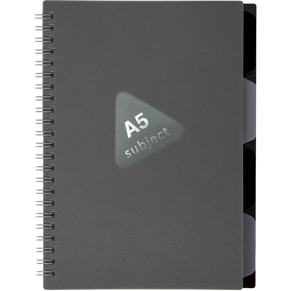 Изображение товара Тетрадь обложка пластик BRAUBERG А5 80 листов с гребнем и разделителями