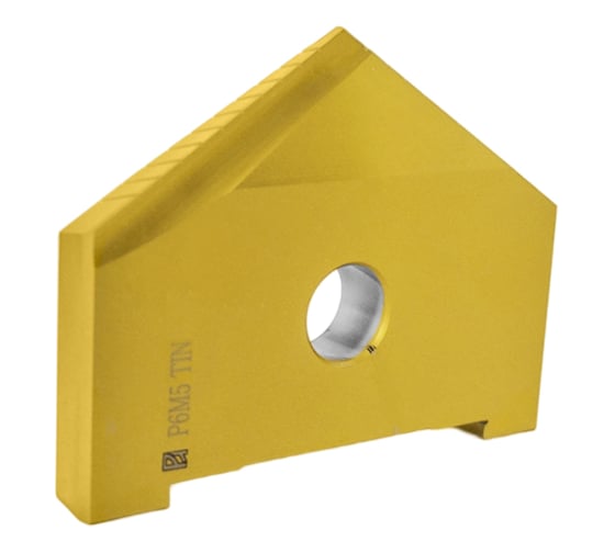 Изображение товара Сверло перовое (пластина) 120 Р6М5(M2) по металлу TiN 2000-1274 ГОСТ 25526-82 Русский Инструмент ri.157.482