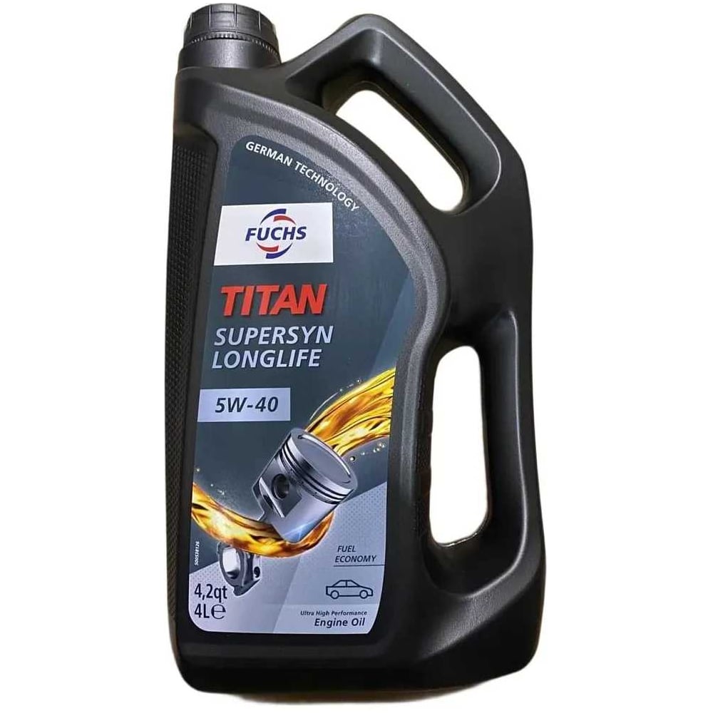 Изображение товара Масло моторное FUCHS TITAN SUPERSYN LONGLIFE 5W-40 4L