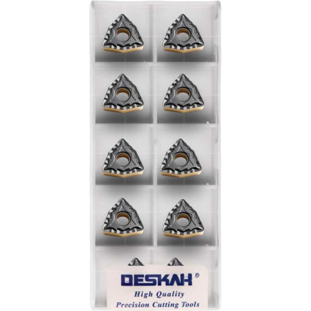 Изображение товара Пластина для точения DESKAR WNMG080404 CQ TD9218 10 шт