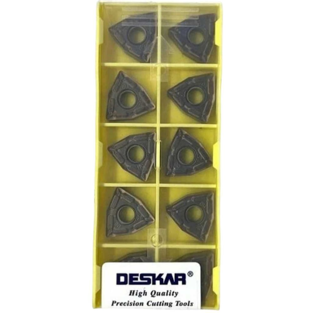 Изображение товара Пластина для точения DESKAR WNMG080404 MQ 10 шт - резцы для точильных станков