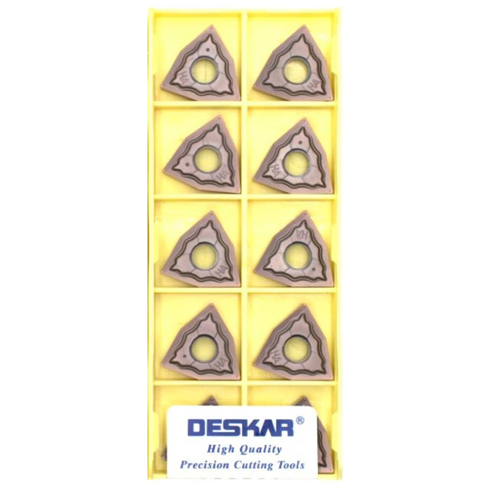 Изображение товара Пластина для точения DESKAR WNMG080402 HA LF6118 10 шт профессиональный инструмент