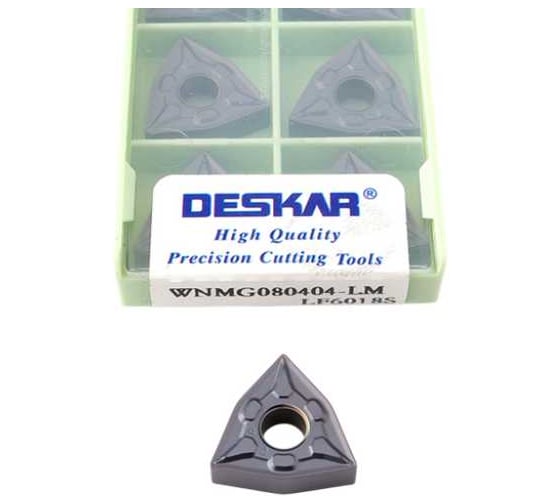 Изображение товара Пластина для точения DESKAR WNMG080404 LM LF6018S 10 шт 00-00052256