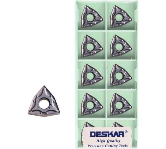Изображение товара Пластина для точения DESKAR WNMG080408 MA LF6018S 10 шт 00-00052424