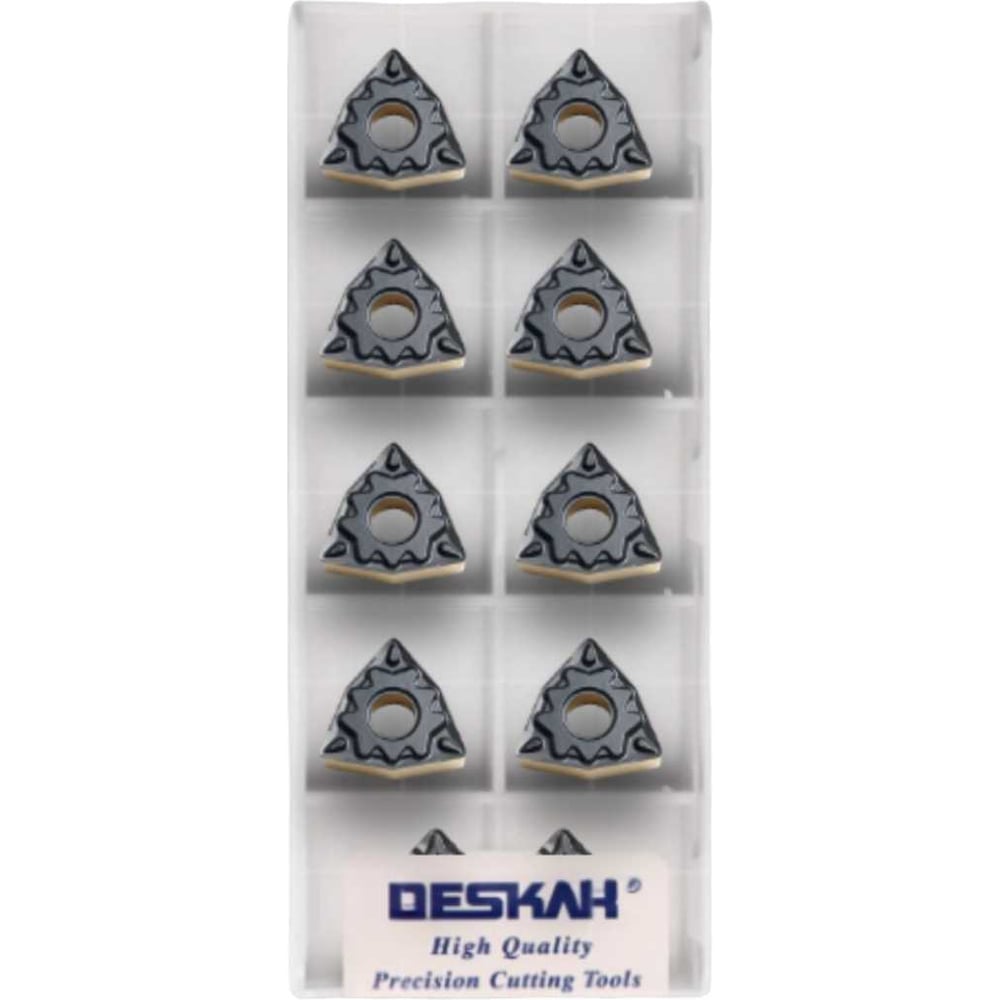 Изображение товара Пластина для точения DESKAR WNMG080408 HQ TD9218 10 шт