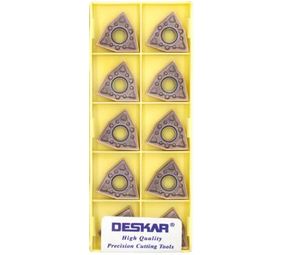 Изображение товара Пластина для точения DESKAR WNMG080408 JMS LF6018S 10 шт 00-00052299