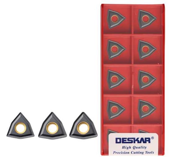 Изображение товара Пластина для точения DESKAR WNMG080408 DK LF3018 10 шт 00-00052293