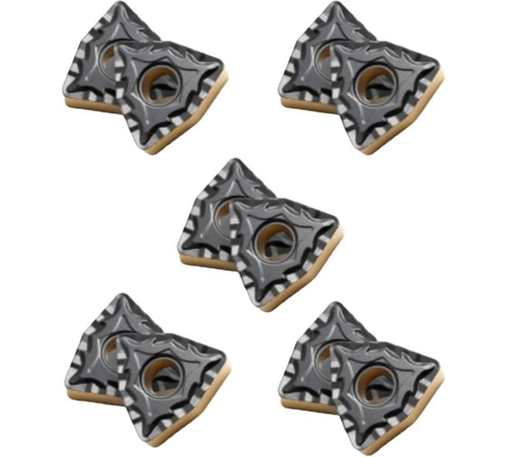 Изображение товара Пластина для точения DESKAR WNMG080408 CQ TF9218 10 шт 00-00052291