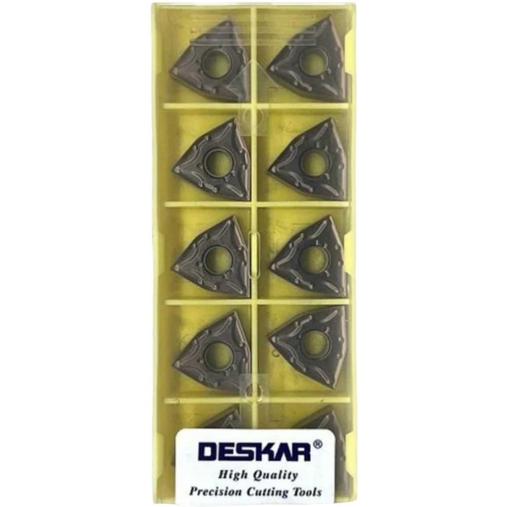 Изображение товара Пластина для точения DESKAR WNMG080412 MA LF6018 10 шт