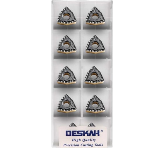 Изображение товара Пластина для точения DESKAR WNMG080412 CQ TF9218 10 шт 00-00052342