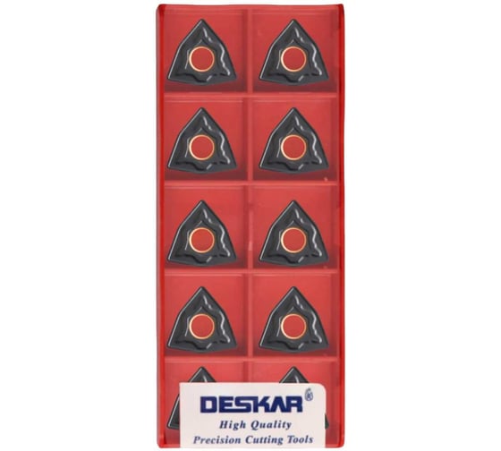 Изображение товара Пластина для точения DESKAR WNMG080412 DK LF3018 10 шт 00-00058072