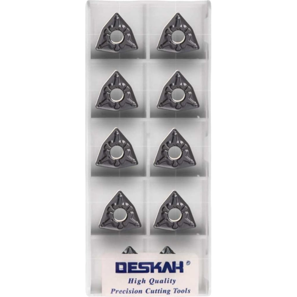 Изображение товара Пластина для точения DESKAR WNMG080408 TM TF9218 10 шт