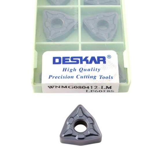 Изображение товара Пластина для точения DESKAR WNMG080412 LM LF6018S 10 шт 00-00052344