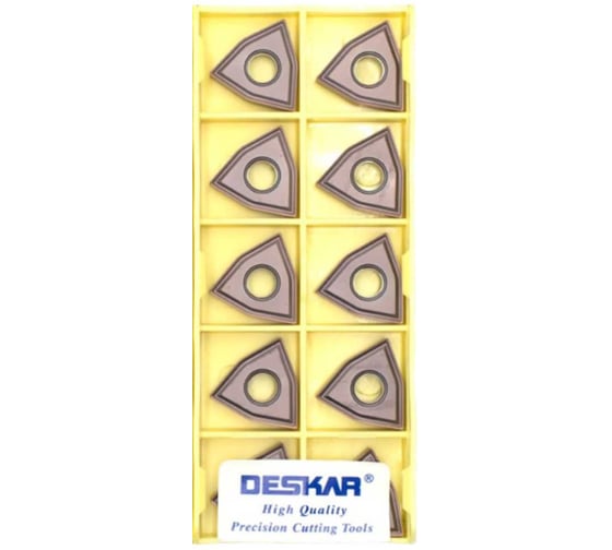Изображение товара Пластина для точения DESKAR WNMG080412 MS LF6018S 10 шт 00-00052350