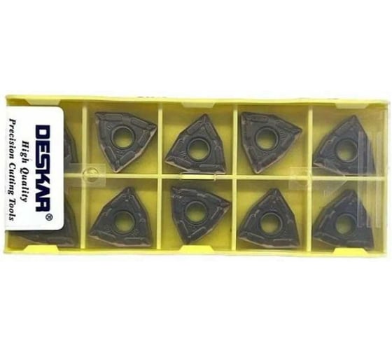 Изображение товара Пластина для точения DESKAR WNMG080408 MQ LF6018S 10 шт 00-00052318