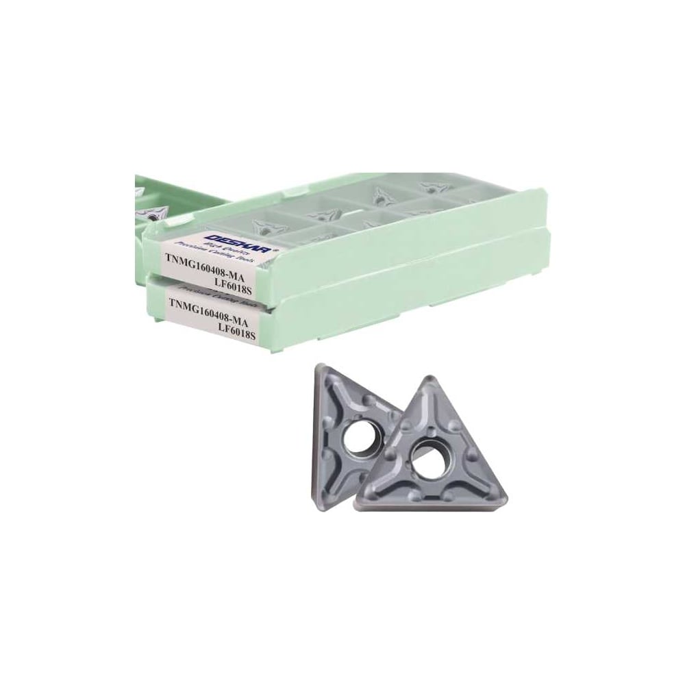 Изображение товара Пластина для точения TNMG160408 MA LF6018S 10 шт для станков точения металла