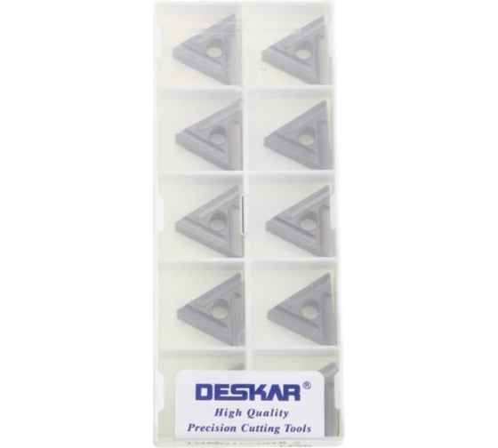 Изображение товара Пластина для точения DESKAR TNMG160408R-S LF90 10 шт 00-00052416