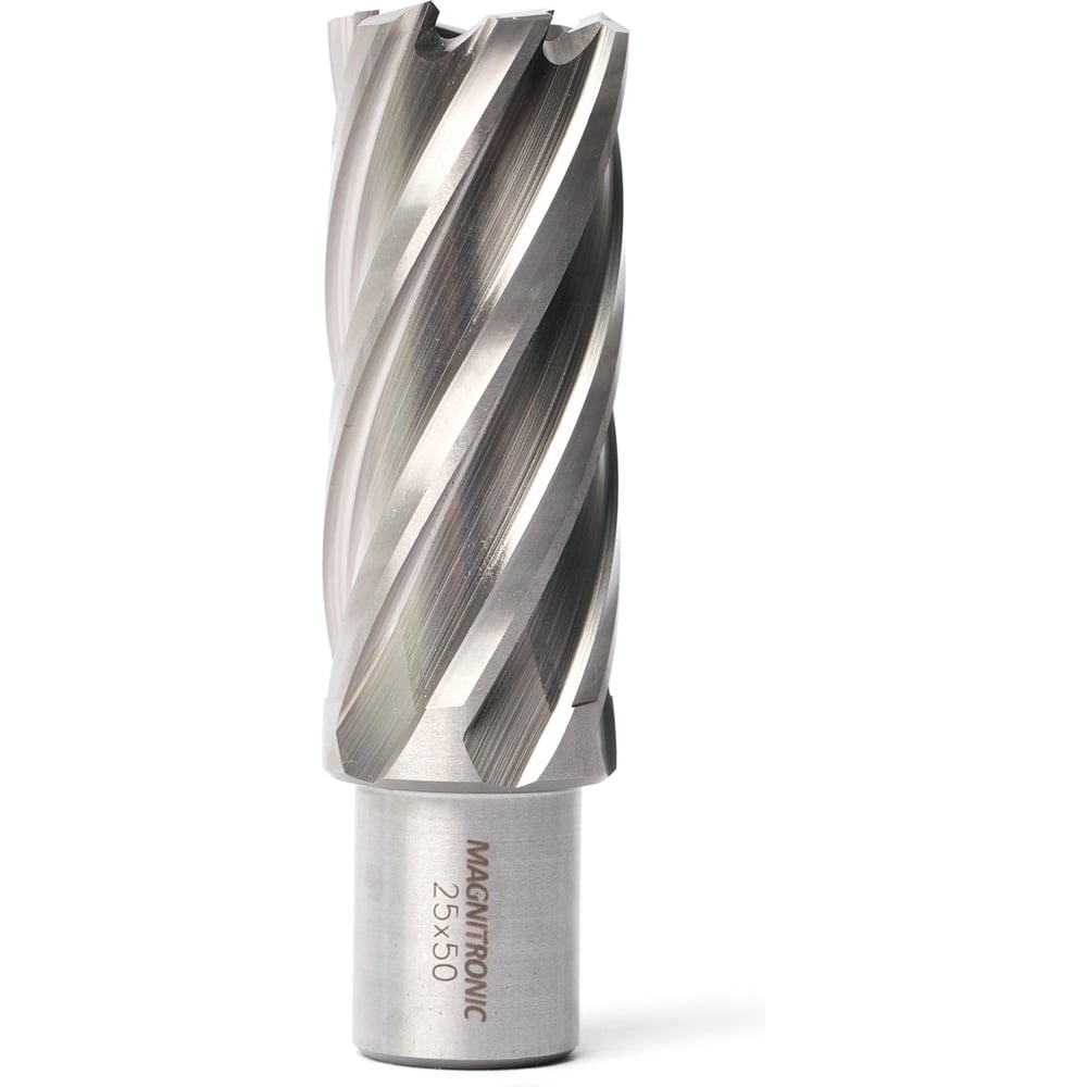 Изображение товара Сверло корончатое Magnitronic HSS 25х50 мм Weldon19 для металла дерева пластика